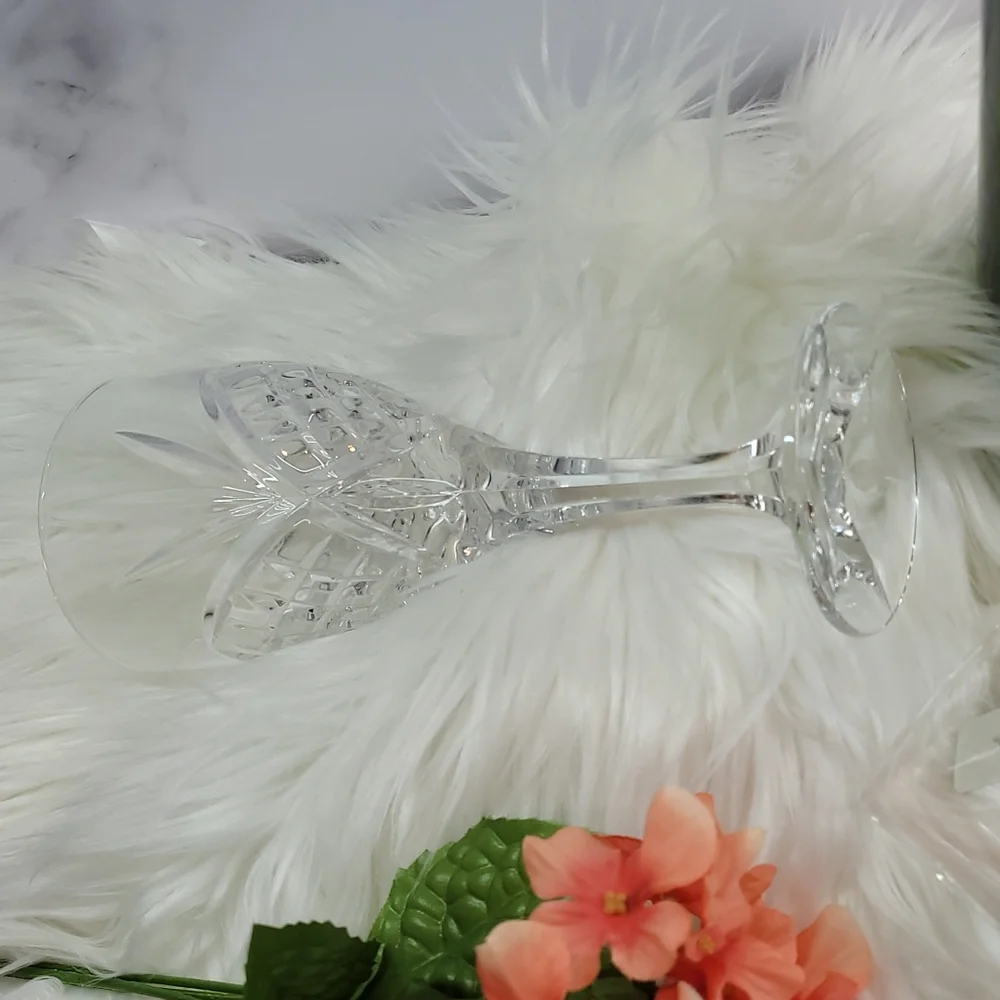 SHANNON LEAD CRYSTAL WINE GLASS PAIR